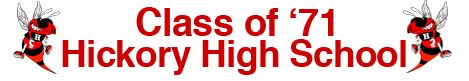 Class of '71 Hickory High School